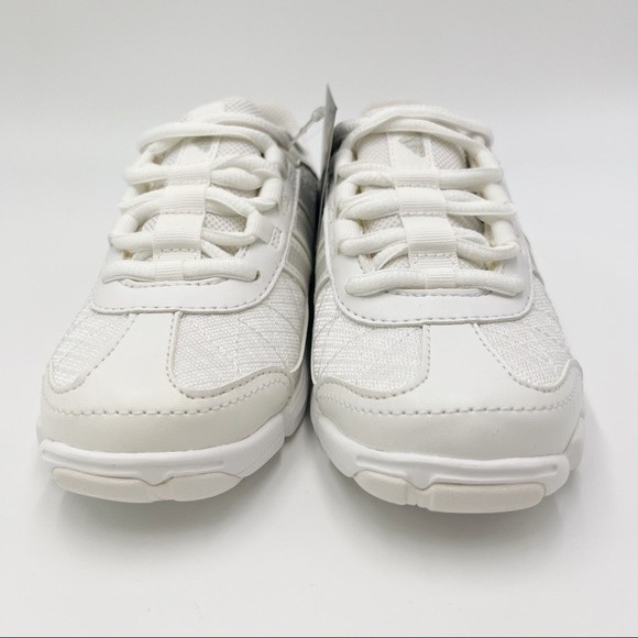 adidas Shoes Adidas Girls Triple Cheer C B35539 White Cheerleading